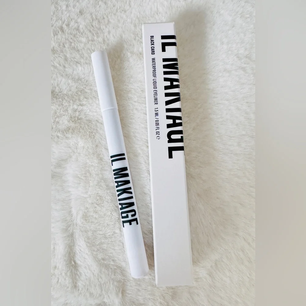Il Makiage Waterproof Black Liquid Eyeliner - NIB